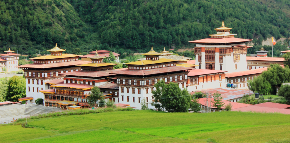 Scenic Bhutan Dzong