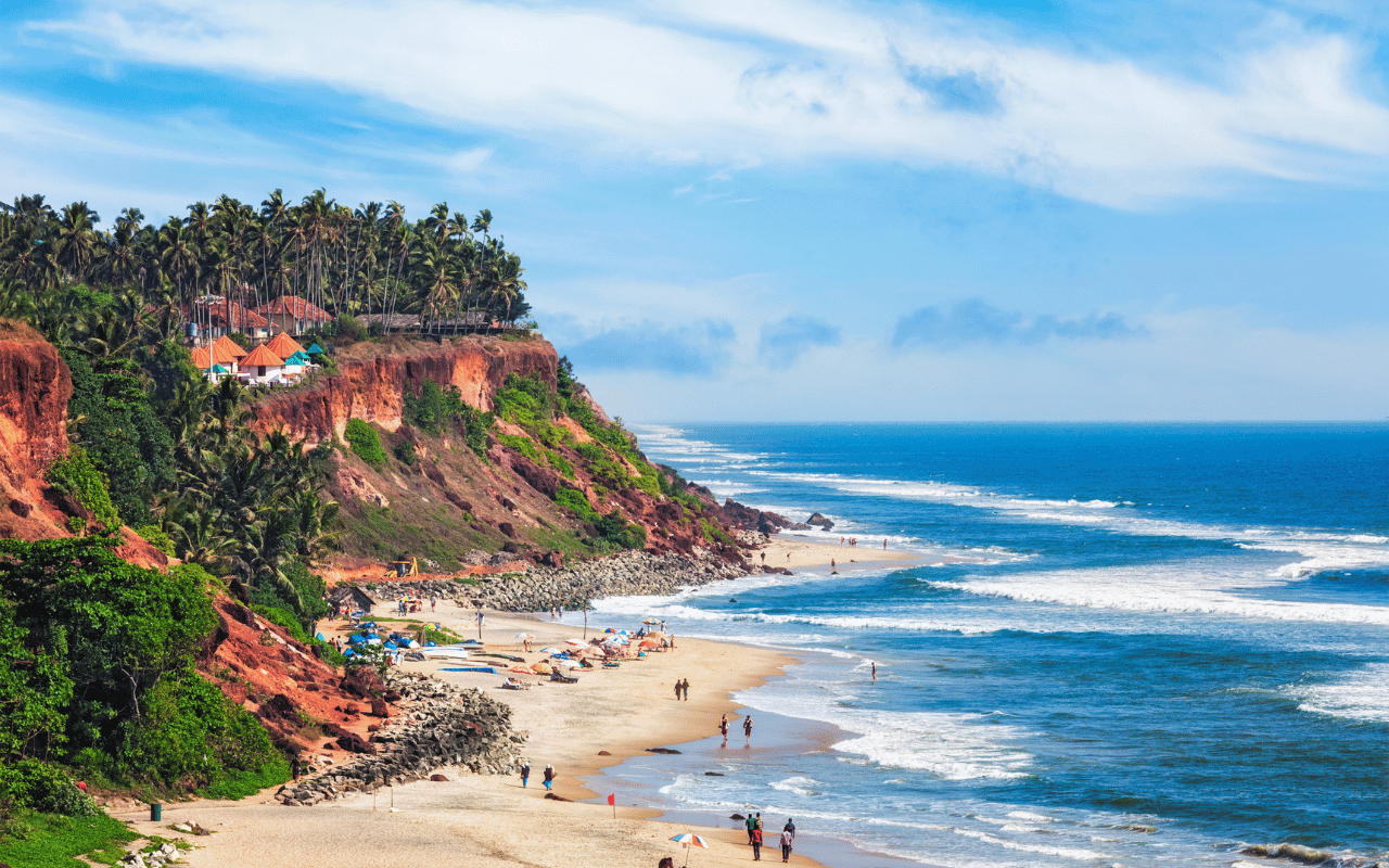 Scenic Kerala Beach