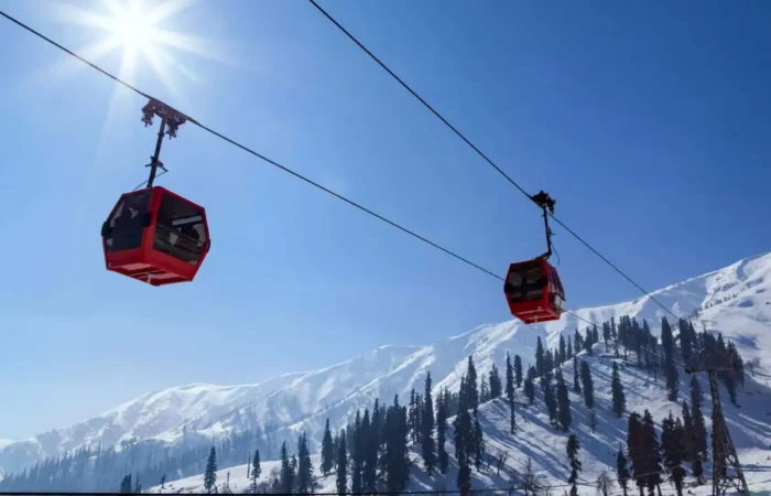 Ropeway view of Kashmir and best holyday plan in