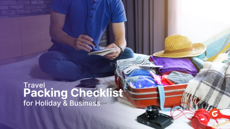 Travel Packing Checklist for Holiday & Business Trips