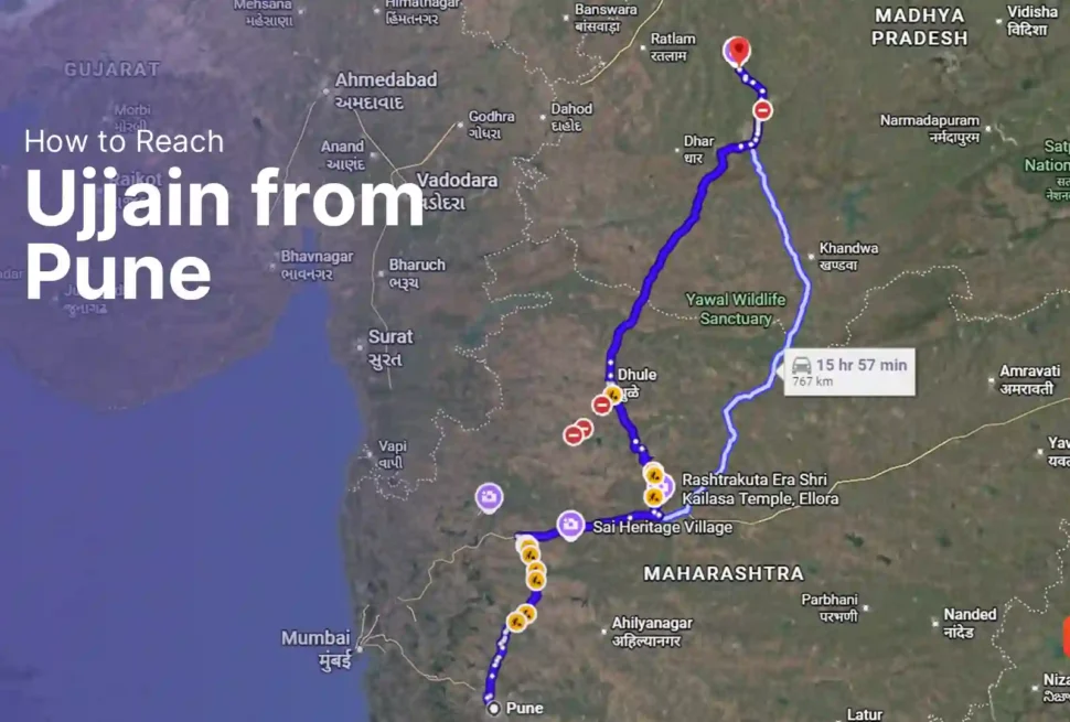 How to Reach Ujjain from Pune