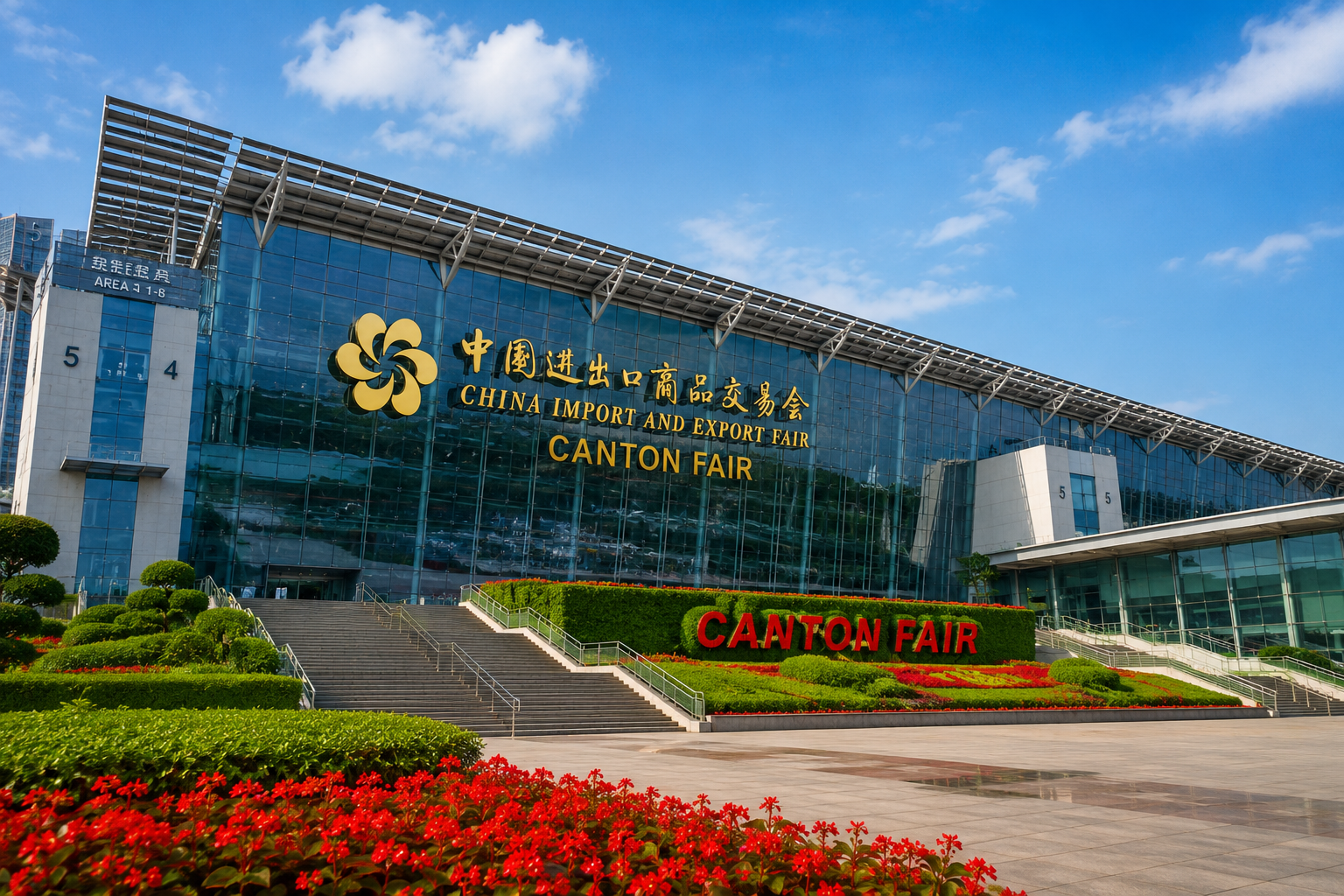 Canton Fair exhibition center building