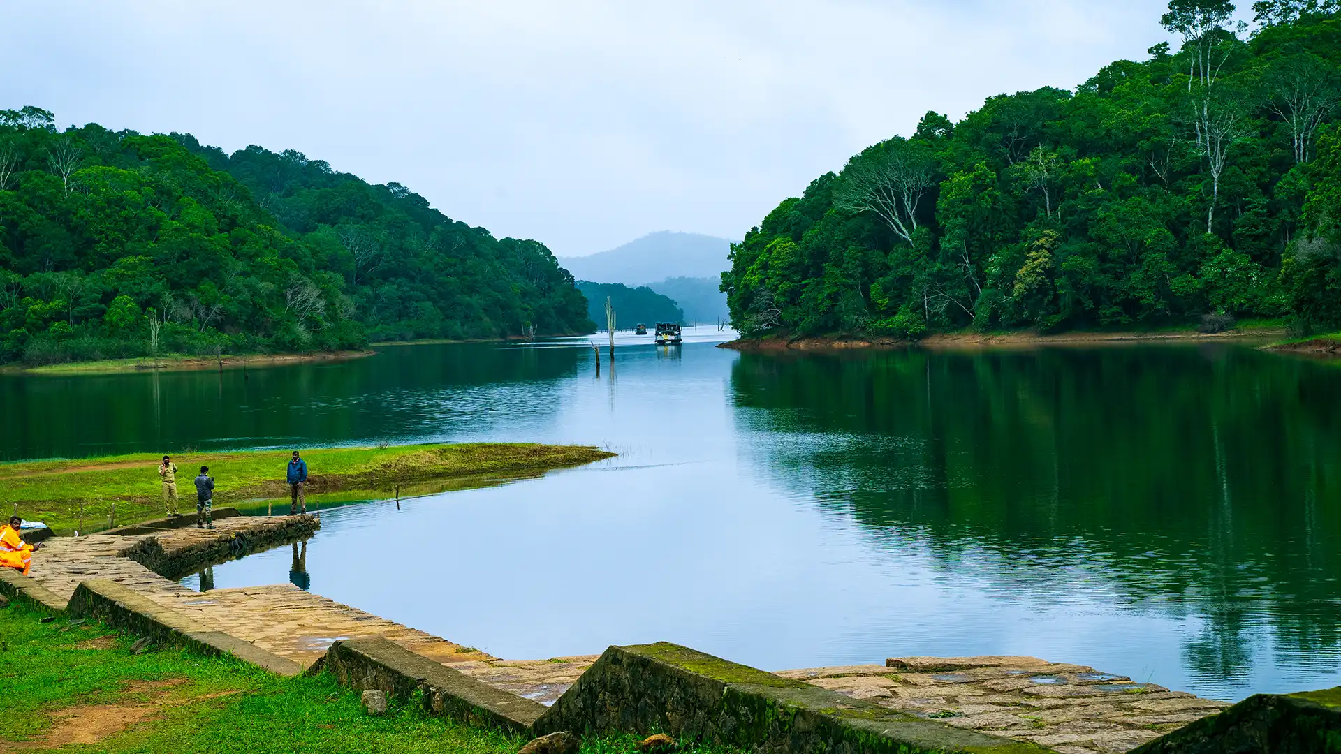 Thekkady Kerala hill station with lush forests and scenic landscape