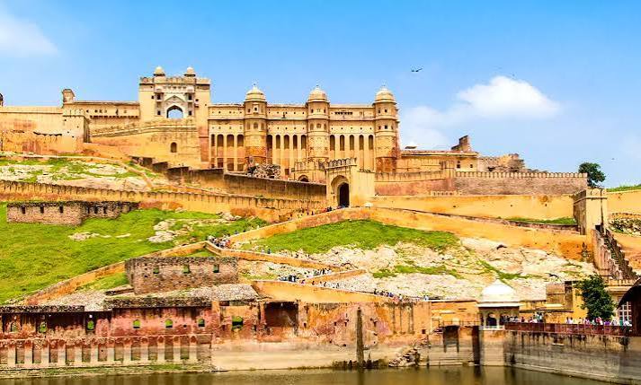 Amer Fort Jaipur Rajasthan hilltop palace